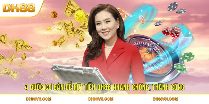 Rút Tiền DH88 - Thao Tác Đơn Giản Nhận Thưởng Liền Tay - Xevon